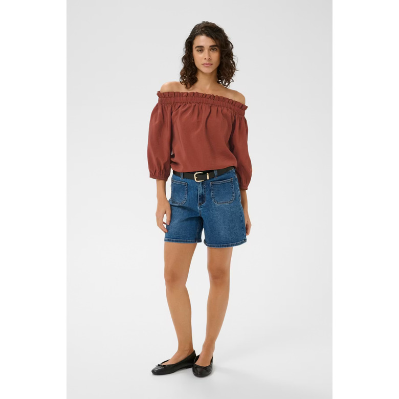 Kaffe bluse bordeaux 2