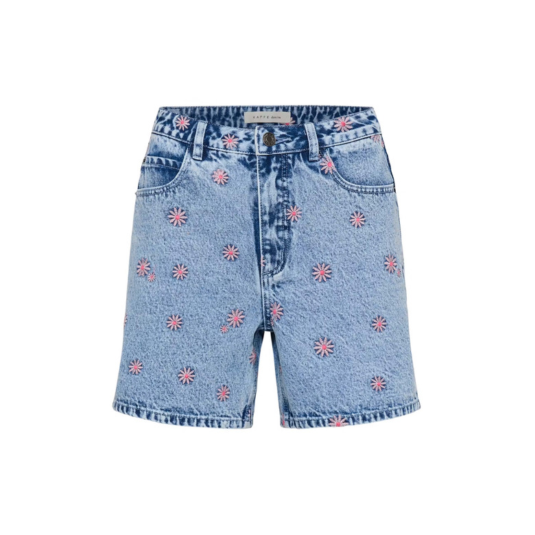Kaffe short blauw 1