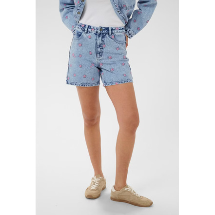 Kaffe short blauw