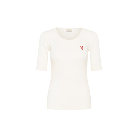 Kaffe t-shirt ecru