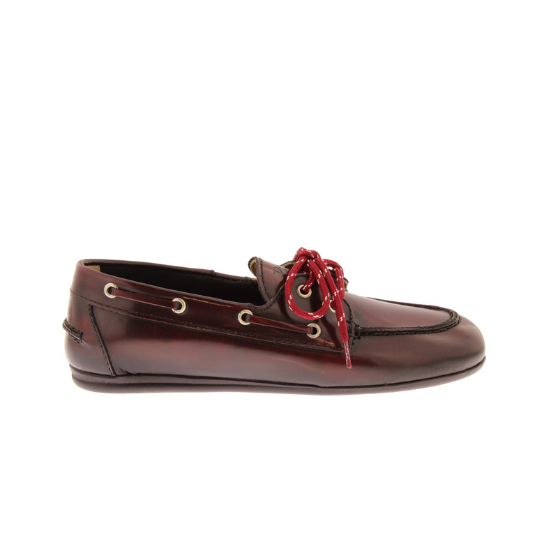 Posa boat shoes bordeaux 1