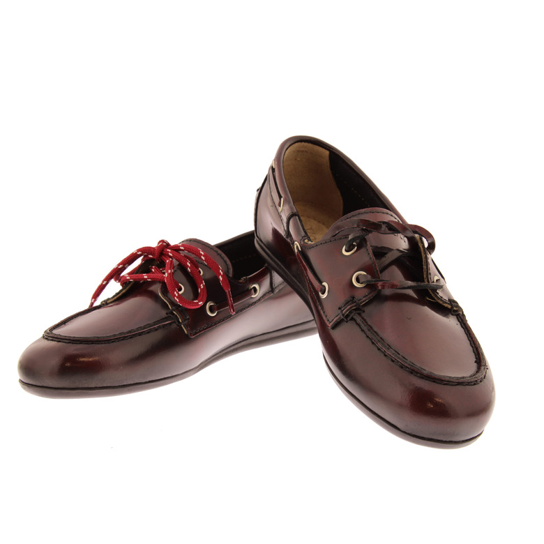 Posa boat shoes bordeaux 3