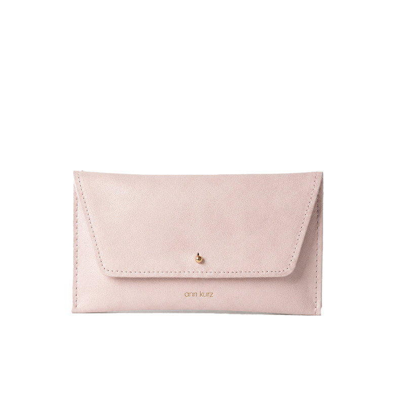 Ann Kurz wallet pink 1