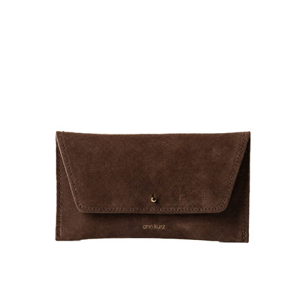Ann Kurz wallet brown