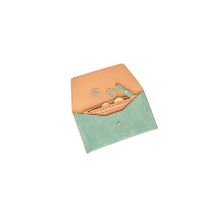 Ann Kurz wallet brown