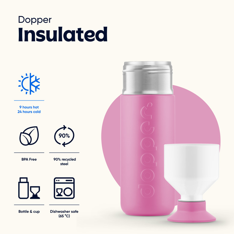 Dopper gourde rose 5