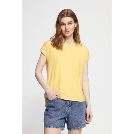 Ichi t-shirt geel