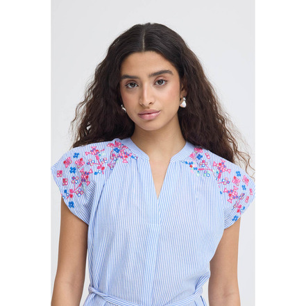 Ichi jurk blauw