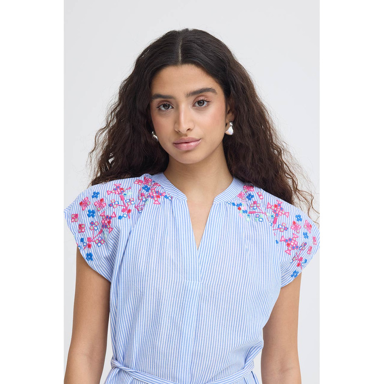 Ichi jurk blauw 2