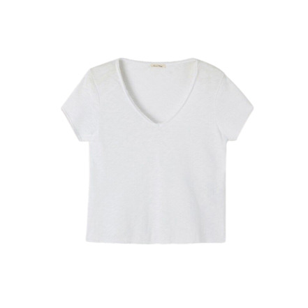 American Vintage t-shirt blanc