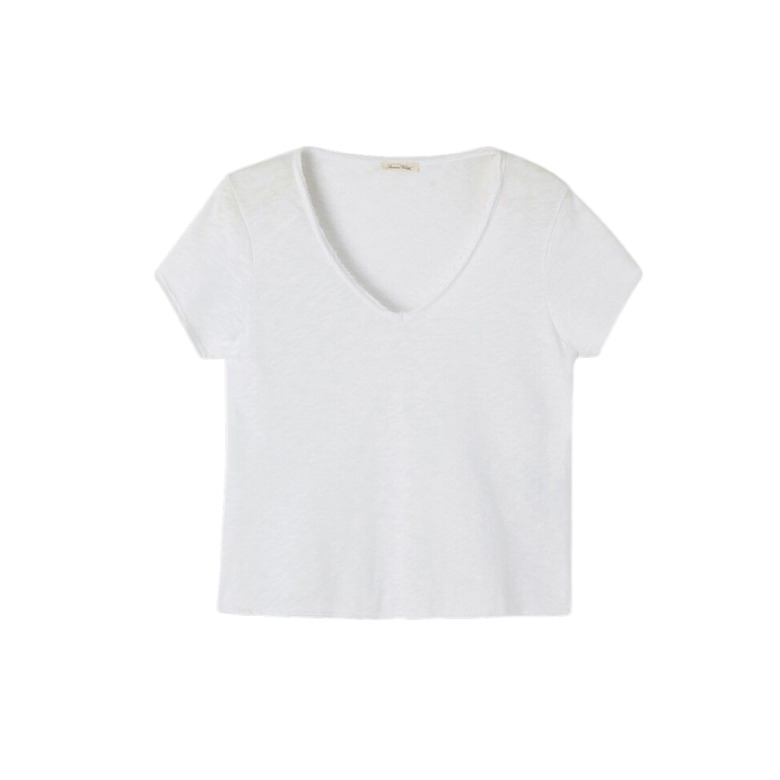 American Vintage t-shirt blanc 1