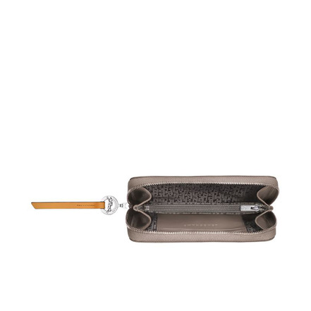 Longchamp portefeuille taupe