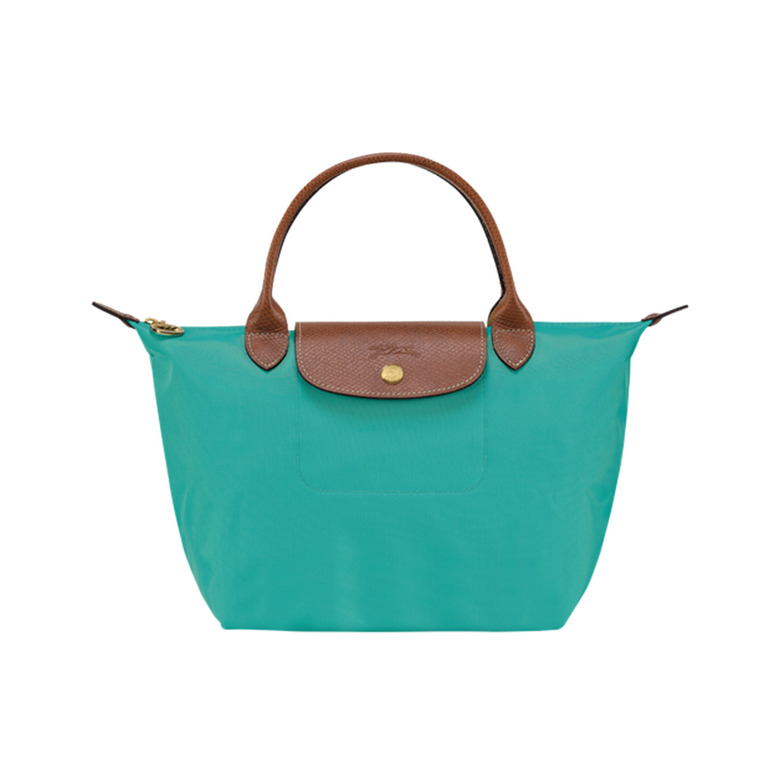 Longchamp handbag turquoise 1