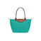Longchamp shopper turquoise 1