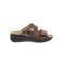 Solidus thong slippers brown 1
