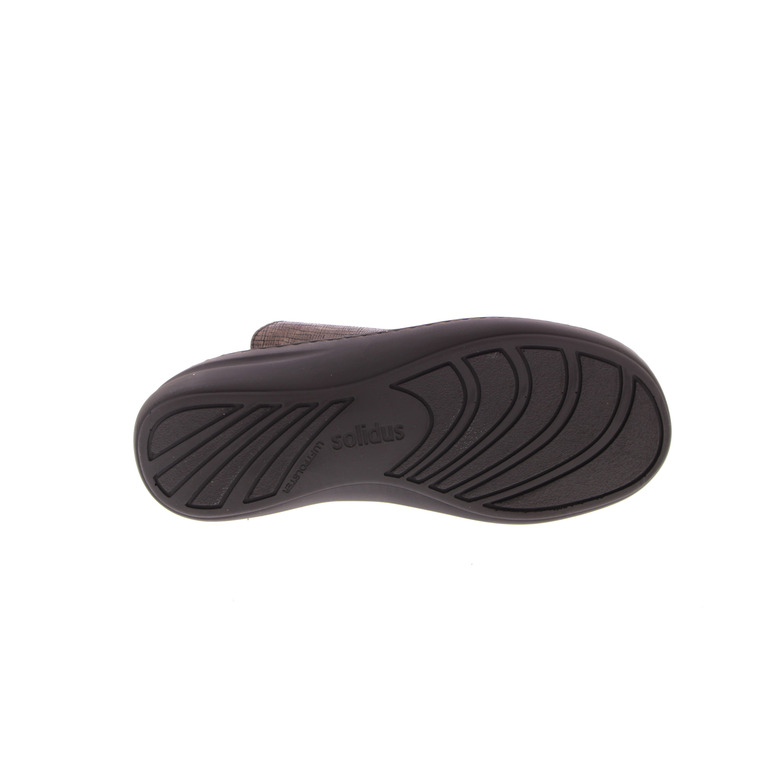 Solidus thong slippers brown 5