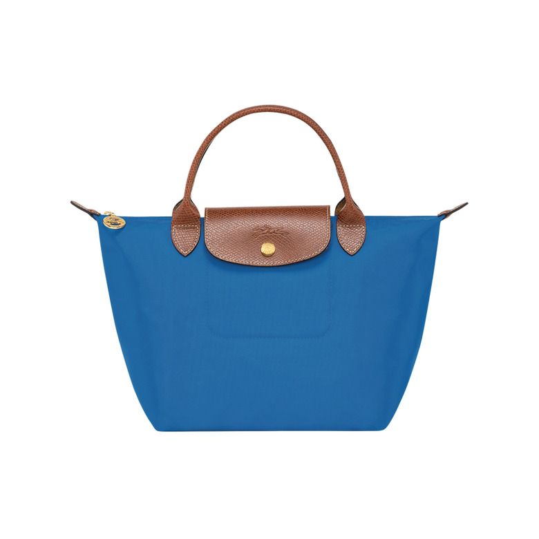 Longchamp handbag blue 1