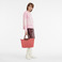 Longchamp handbag pink 3