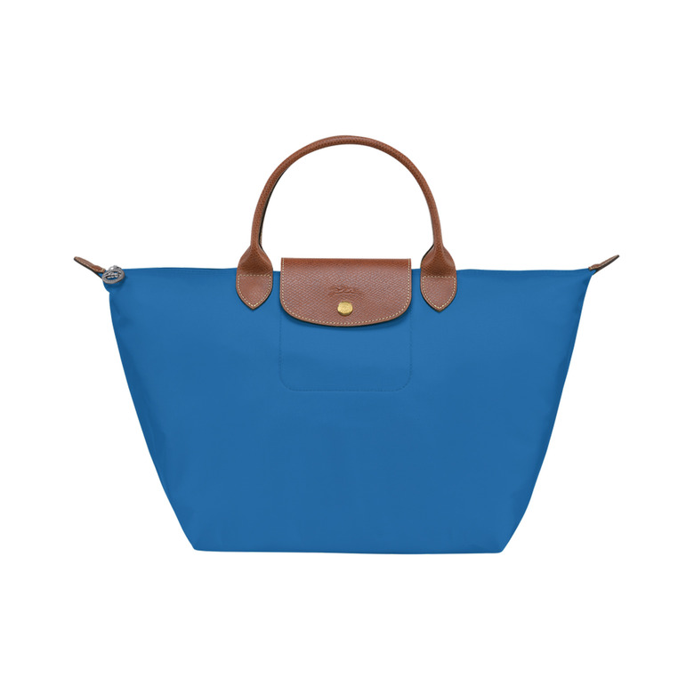 Longchamp handbag blue 1