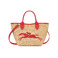 Longchamp handbag red 1