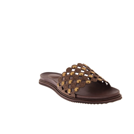 Tamaris Comfort slippers bruin