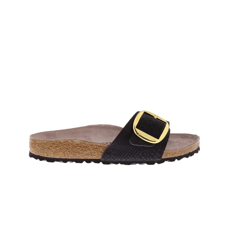 Birkenstock slippers zwart 1