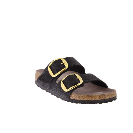Birkenstock slippers zwart