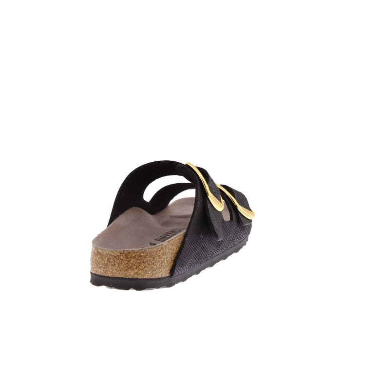 Birkenstock slippers zwart 4