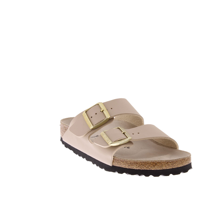 Birkenstock slippers beige 2