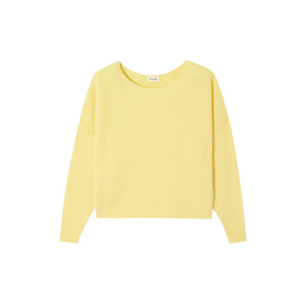 American Vintage pull jaune