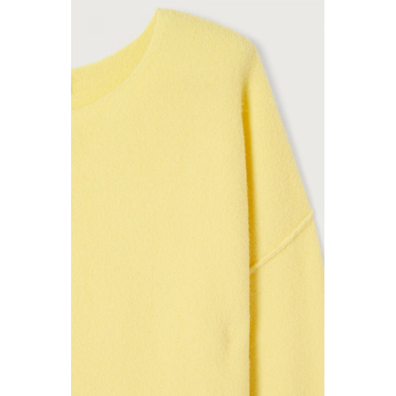 American Vintage pull jaune 2