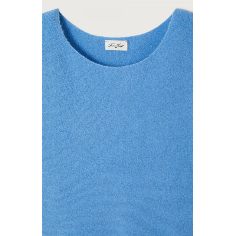 American Vintage pull bleu 2