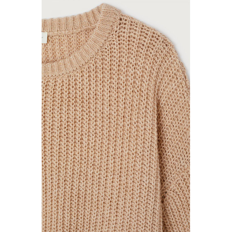 American Vintage pull beige 2