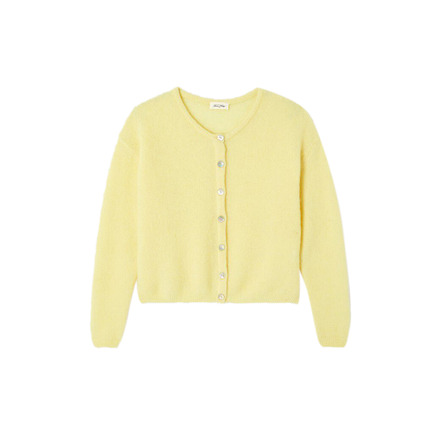 American Vintage cardigan jaune