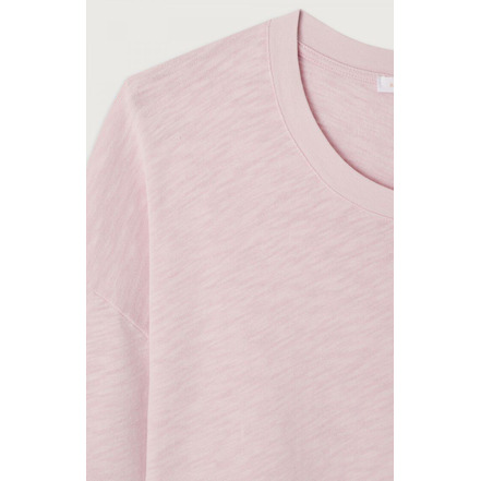 American Vintage t-shirt roze