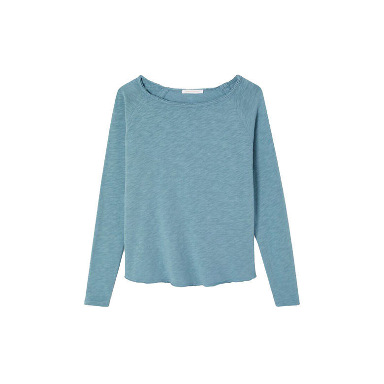 American Vintage t-shirt bleu 1