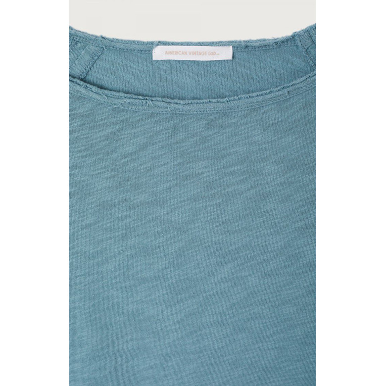 American Vintage t-shirt bleu 2