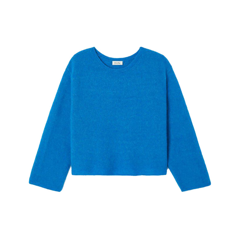 American Vintage pull bleu 1