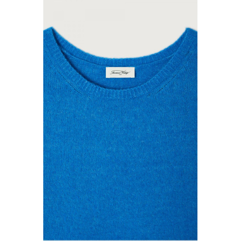 American Vintage pull bleu 2