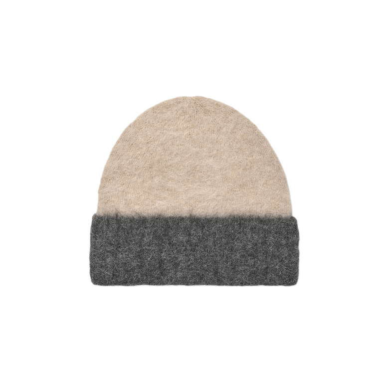 Samsoe&samsoe beanie lightbrown 1