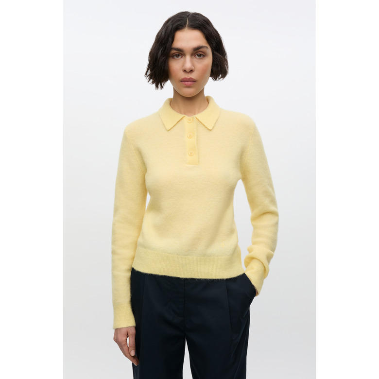 Samsoe&samsoe polo bleu 2