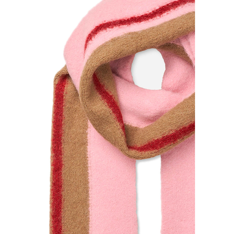 Samsoe&samsoe scarf pink 2