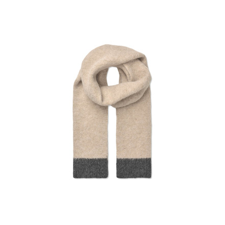 Samsoe&samsoe scarf lightbrown