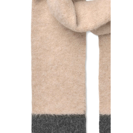 Samsoe&samsoe scarf lightbrown