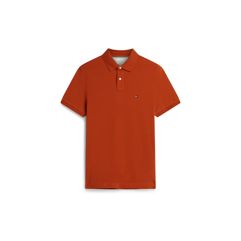 Tommy Hilfiger polo orange 1
