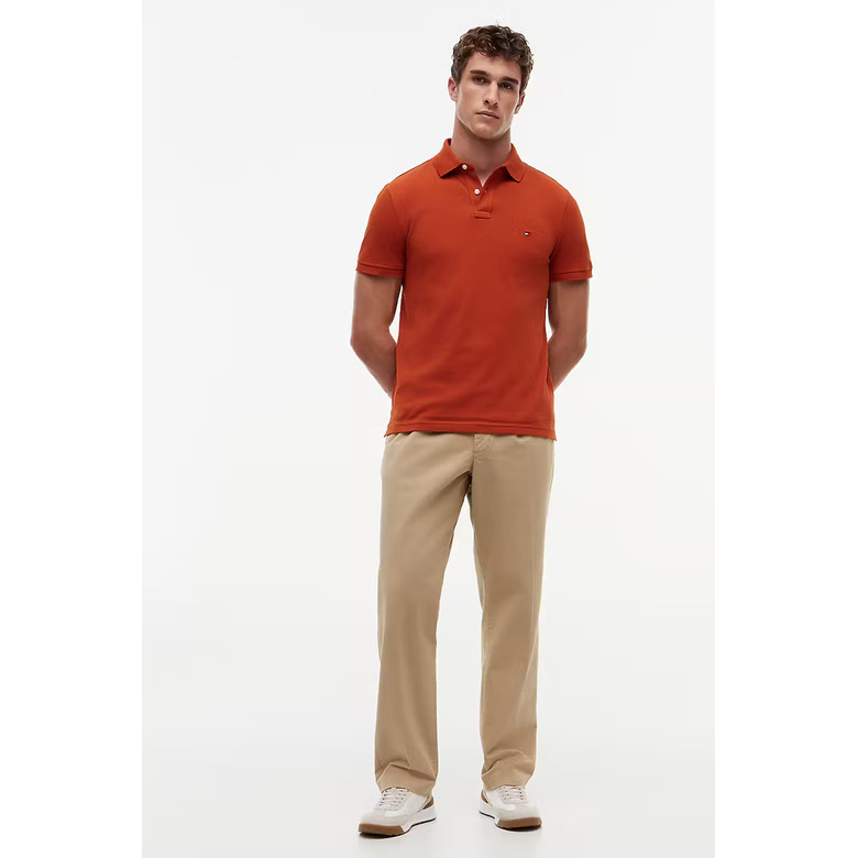 Tommy Hilfiger polo orange 2