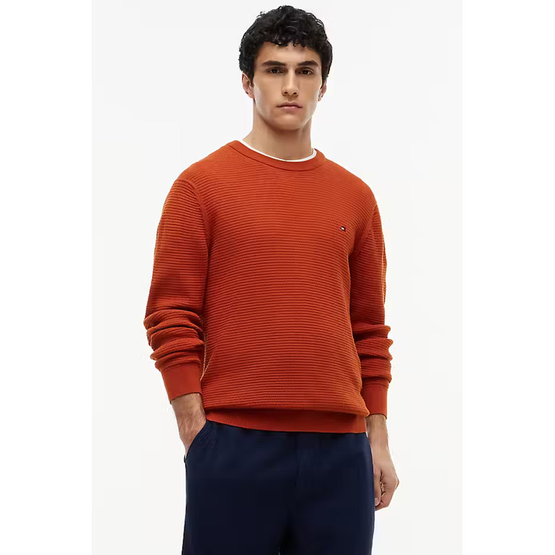 Tommy Hilfiger pull orange 2