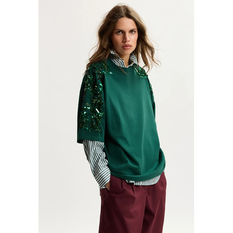 Essentiel t-shirt grÜn 2