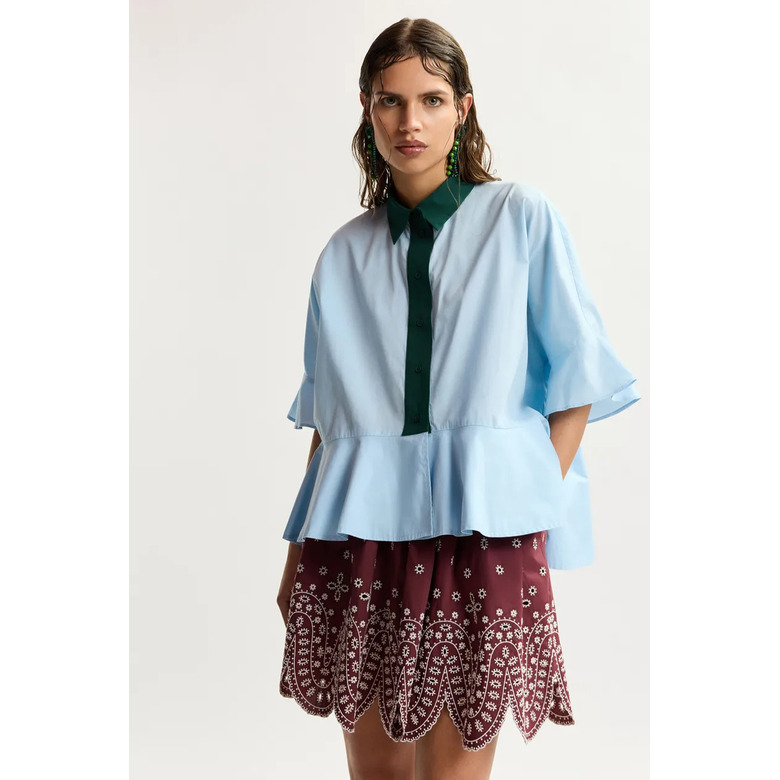 Essentiel bluse blau 2