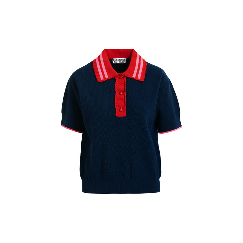 Essentiel polo blau 1